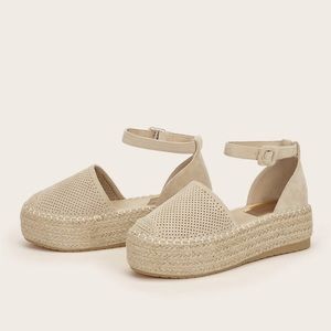 ankle strap platform shoes